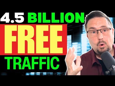 4.5 Billion Visitors! Dark Social Traffic Sources For FREE thumbnail