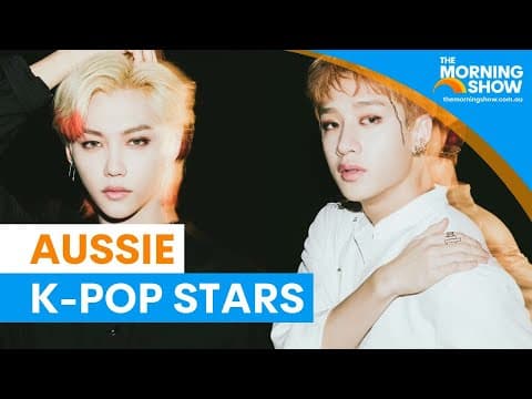 Aussie K-pop megastars Bang Chan and Felix join us live on The Morning Show! | The Morning Show thumbnail