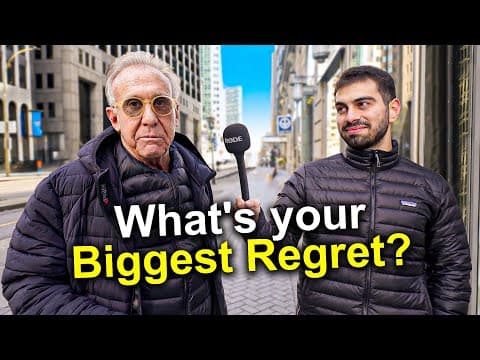80 Year Olds Share Their BIGGEST Mistakes thumbnail