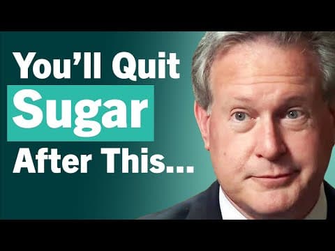 You're Eating Too Much Sugar! - You May Never Eat It Again After Watching This | Dr. Robert Lustig thumbnail