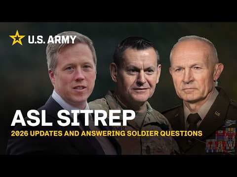 ASL SITREP | What's the latest with quality of life, warfighting, and other Army priorities? thumbnail