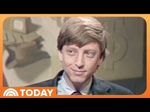 From 1984: Bill Gates talks Microsoft early days, millionaire status thumbnail