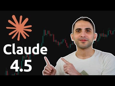 Claude 4.5 tested: Is it Good for algo-trading strategies? thumbnail