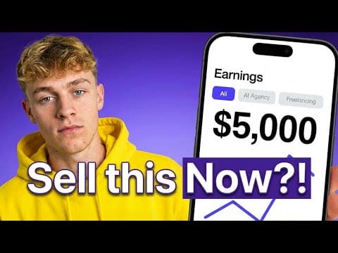 5 AI Services To Sell For $5000 in 2026 (nobody talks about these) thumbnail