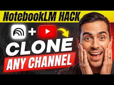 NotebookLM Hack: Clone ANY YouTube Channel (FREE & UNLIMITED) thumbnail