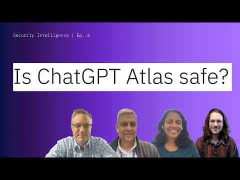 Is ChatGPT Atlas safe? Plus: invisible worms, ghost networks and the AWS outage thumbnail