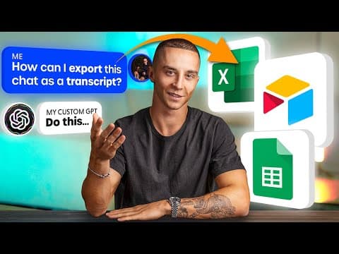 How to Export and Analyze Transcripts from Custom GPTs thumbnail