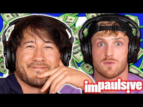 Markiplier Tells Logan Paul How To Make $38M From YouTube, Death Of Unus Annus - IMPAULSIVE EP. 339 thumbnail