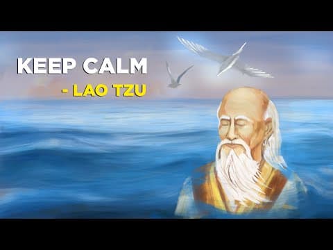 How to Stay Calm According to Lao Tzu's Teachings thumbnail