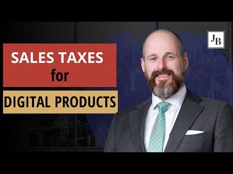 If I sell digital products, do I  have to apply sales taxes? thumbnail