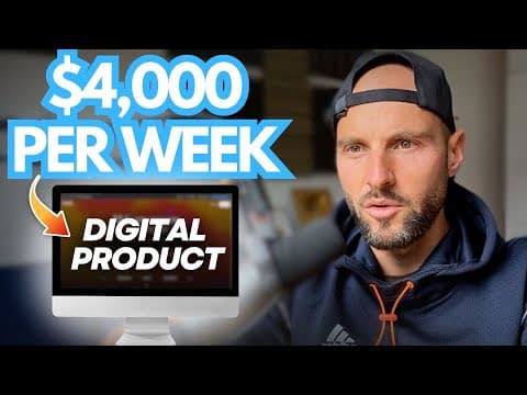 I Made $4,938 in One Week Using AI Digital Products (Here Is How) thumbnail