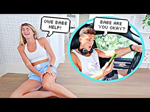 Getting Hurt To See How Fast My Husband Will Come! *cute reaction* thumbnail