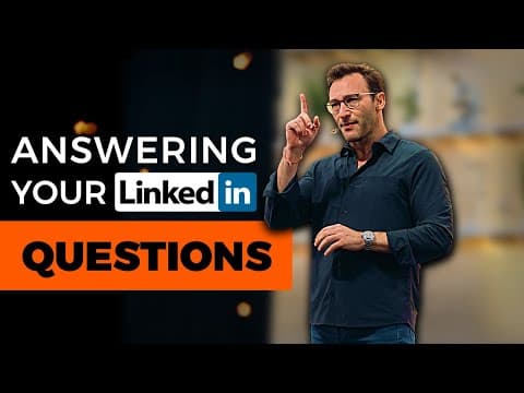 Simon Sinek on Leadership, Storytelling, and Resilience: Answering Some of Your FAQs thumbnail