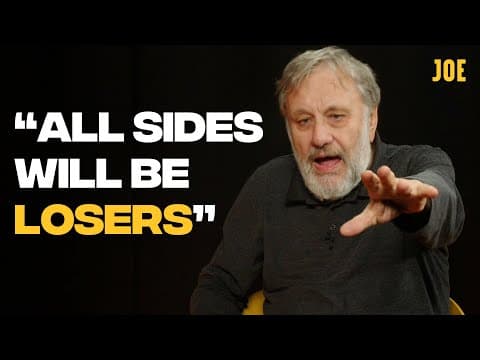 Slavoj Žižek on Israel Palestine thumbnail