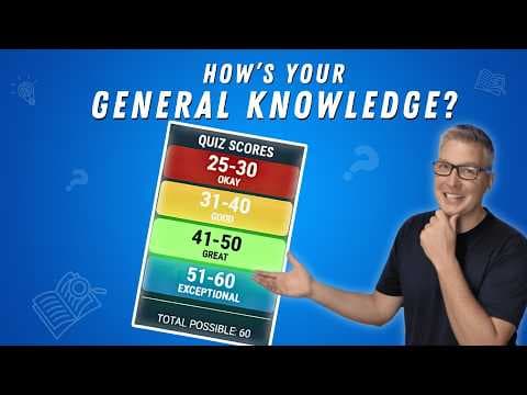 This Quiz is STUMPING most people! How will you do? thumbnail