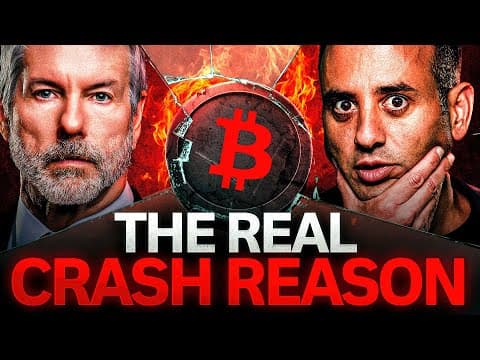 The REAL Reason Why Bitcoin is Crashing! [Microstrategy In TROUBLE] thumbnail