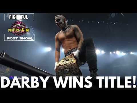 Darby Allin Beats MJF For The Title!! AEW Dynamite Spring BreakThru 4/15/26 Show Review & Highlights thumbnail