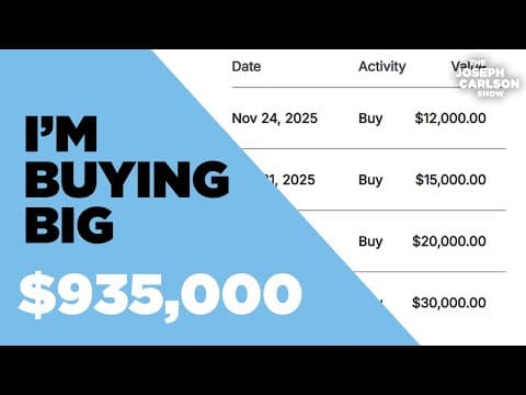 I Just Bought $77,000 Of This Stock thumbnail
