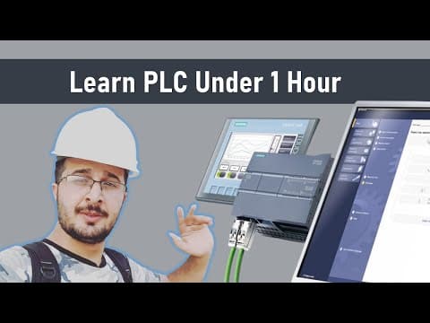 Learn PLC Under 1 Hours | Siemens S7 1200 thumbnail