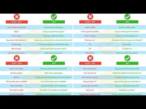 50+ Important Phrases for Speaking Polite English | How to Be More Polite in English thumbnail