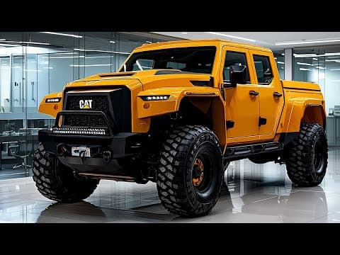 2026 Caterpillar Pickup Revealed – A Heavy-Duty Beast Engineered to Conquer the Impossible! thumbnail