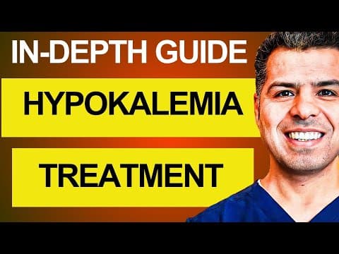 Hypokalemia management explained clearly (step by step) thumbnail