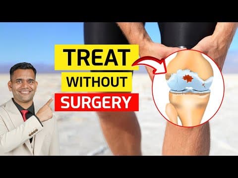 Joint Pain How To Fix | Get Rid Of Knee Pain | Osteoarthritis - Dr. Vivek Joshi thumbnail