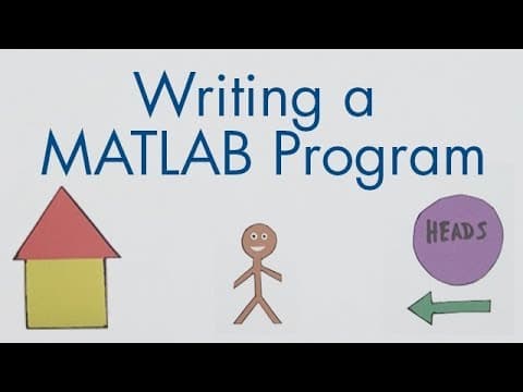 How to Write a MATLAB Program - MATLAB Tutorial thumbnail