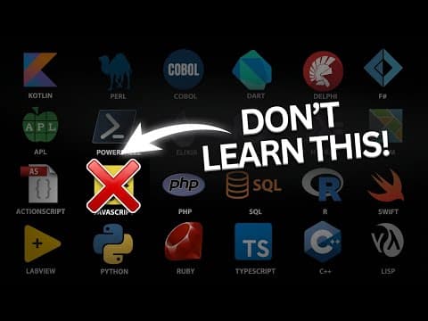 The Only Programming Languages Worth Learning in 2026 thumbnail