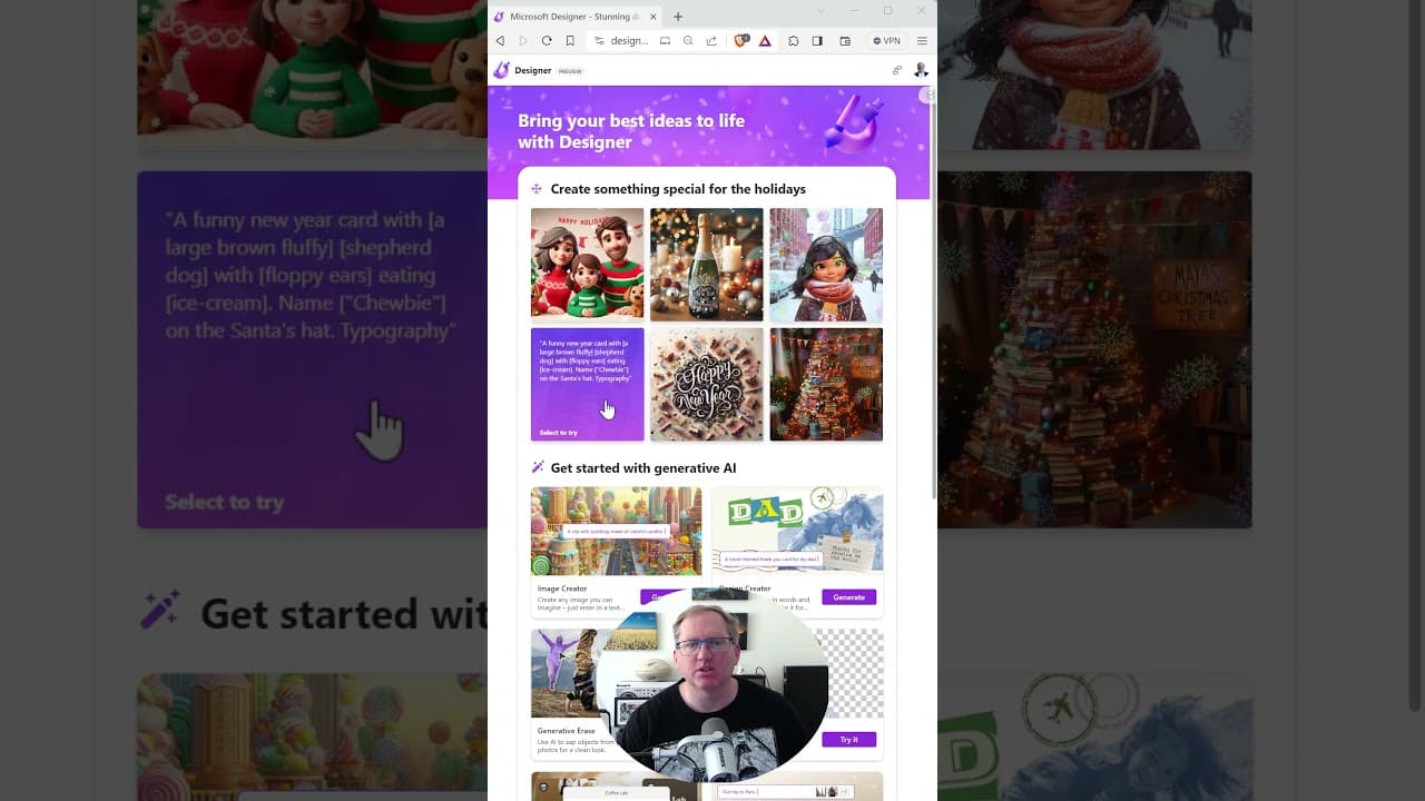 YouTube video player