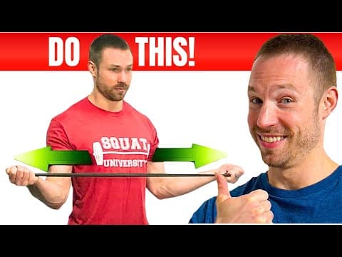 Quick Shoulder Warm Up (3 MINUTES) thumbnail