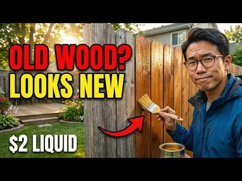 $2 Liquid Makes ANY Wood Look NEW FOREVER — BURIED Since 1939. They PRAYED You'd Forget thumbnail