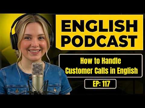 100 Essential Phrases & How to Handle Customer Calls in English | English Conversation Practice thumbnail