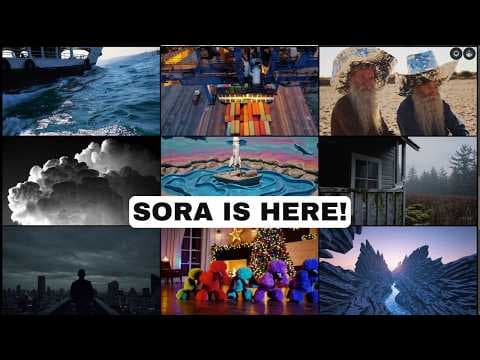 Fresh Release: Exploring OpenAI's Game-Changing Sora thumbnail