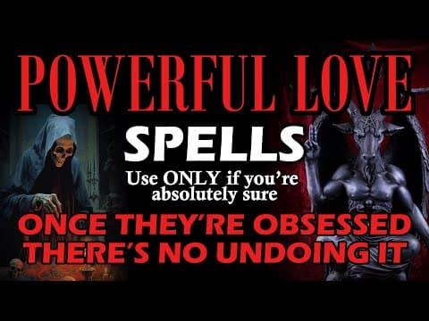 heavy spell! Use ONLY if you’re absolutely sure. once they’re obsessed there’s NO undoing it. love thumbnail