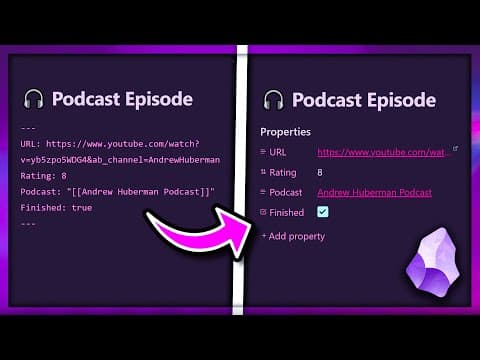 How Can You Enhance Metadata in Obsidian MD? thumbnail