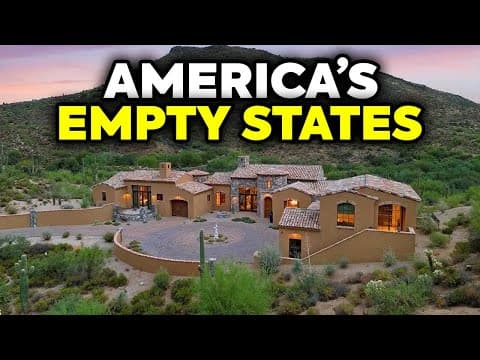 Why Half of America is Empty - NOBODY Wants to Live in These 9 EMPTY States thumbnail