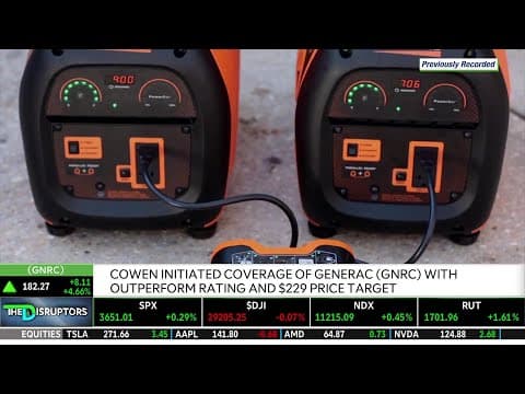 Generac (GNRC) Stock Is Pricing In Slowing Growth thumbnail