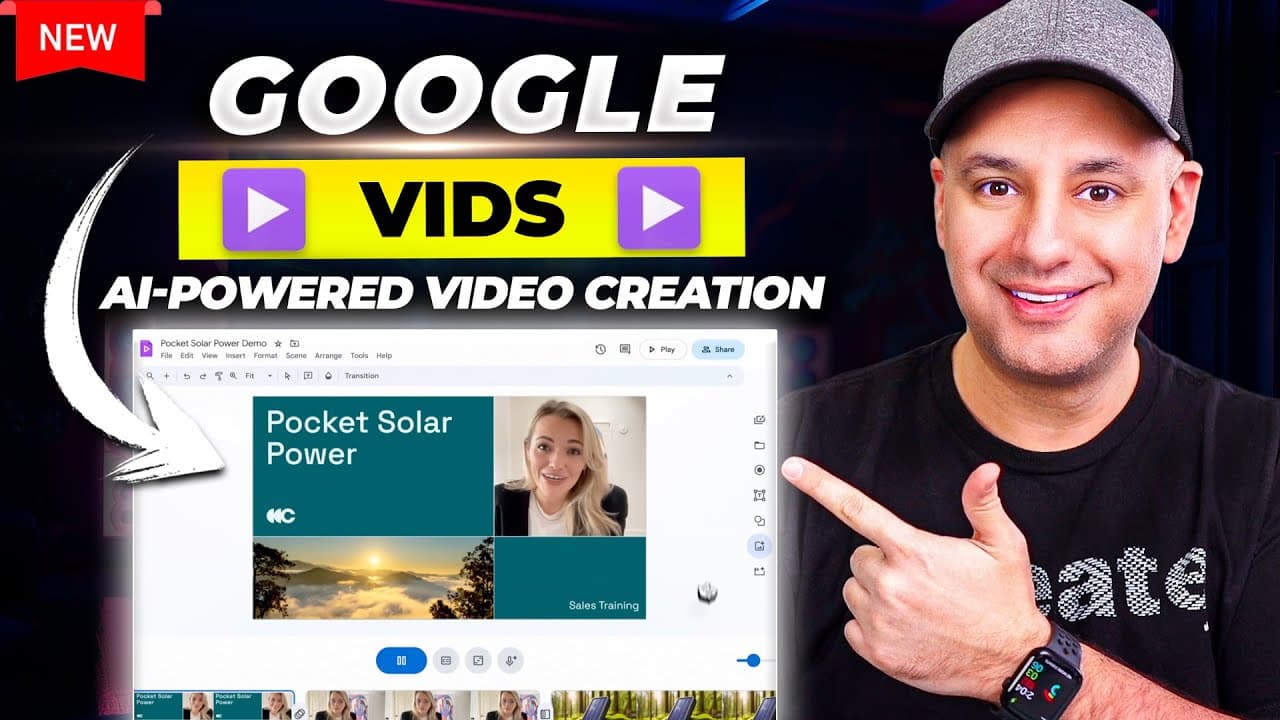 YouTube video player
