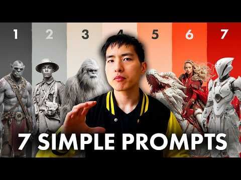 The ONLY 7 Prompts You Need to Create Any AI Video thumbnail