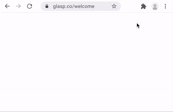 Pin Glasp Extension to Your Browser 📌