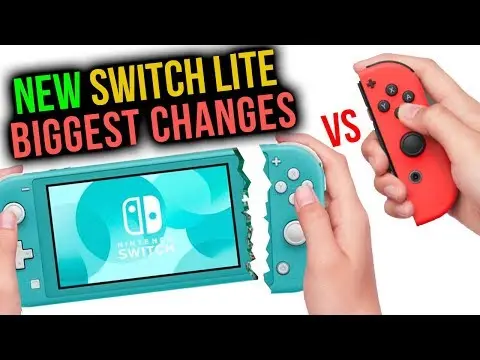 Switch Lite vs Switch: 10 BIGGEST CHANGES thumbnail