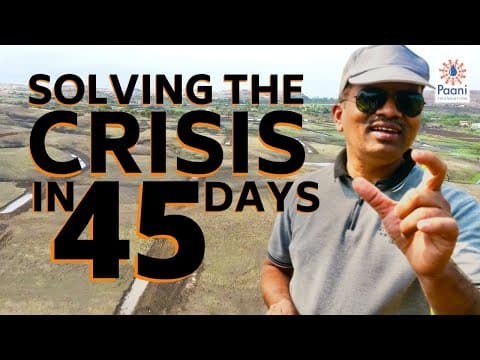 India's Water Revolution #1: Solving the Crisis in 45 days with the Paani Foundation thumbnail