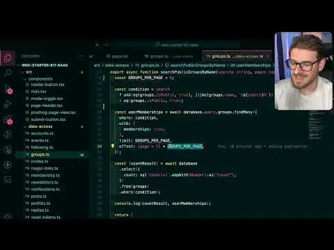 How I setup pagination in my Next.js app (with Drizzle ORM) thumbnail