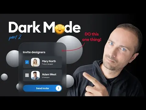 Dark Mode UI Course 2 thumbnail