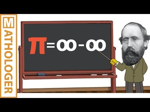 Riemann's paradox: pi = infinity minus infinity thumbnail