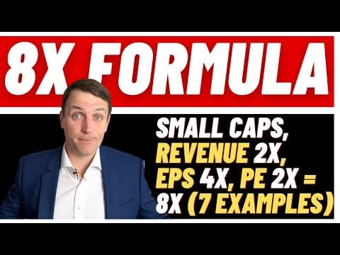 FORMULA: How To Find Small Cap Stocks To Buy That Will 8x thumbnail
