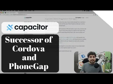 Capacitor by Ionic - Successor of Cordova and phonegap thumbnail