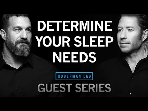 Dr. Matt Walker: The Biology of Sleep & Your Unique Sleep Needs | Huberman Lab Guest Series thumbnail