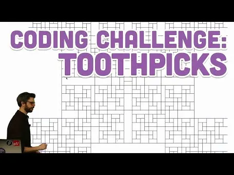 Coding Challenge #126: Toothpicks thumbnail